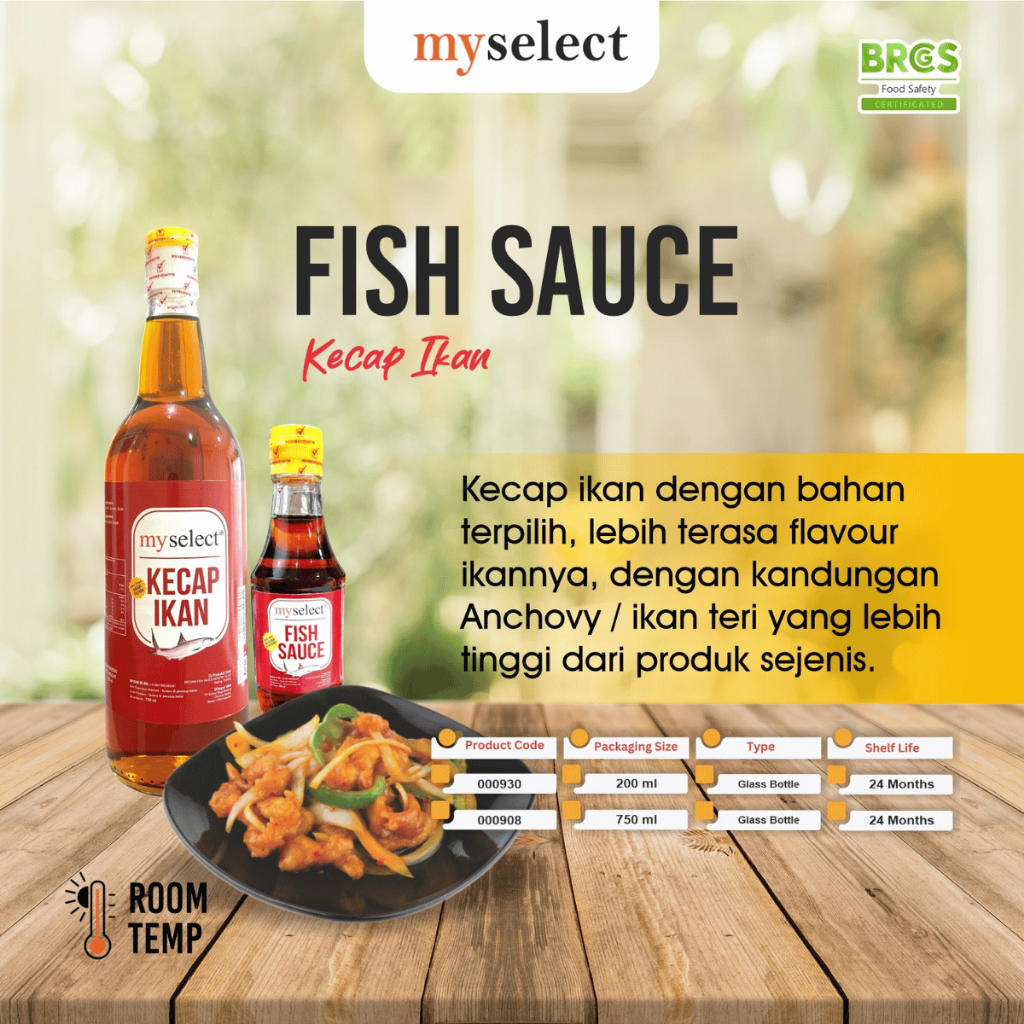 

MY TASTE FISH SAUCE - KECAP IKAN