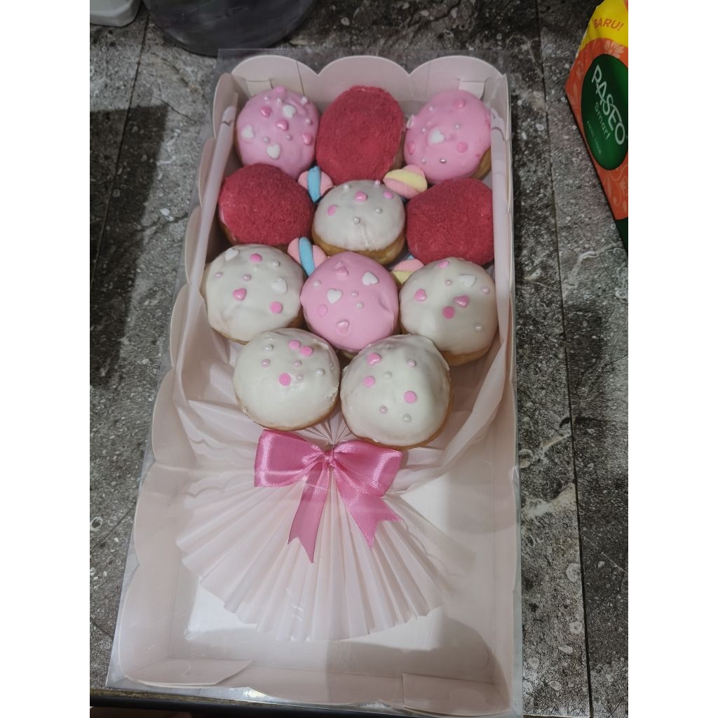 

BUKET donat homemade