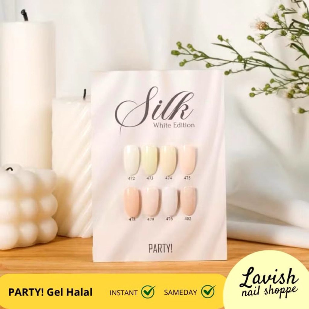 SOFT LINEN SILK SERIES PARTY KUTEK GEL HALAL PARTY