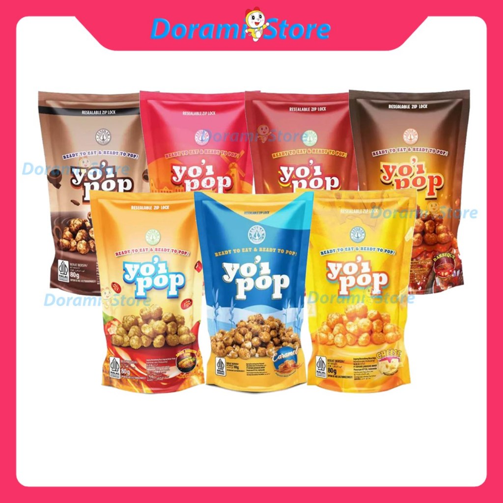 

Yoi Pop 80gr / Popcorn Renyah Praktis
