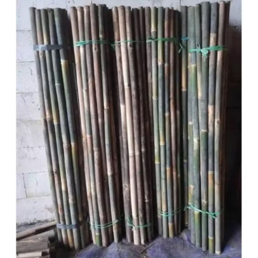Tongkat Pramuka/tongkat bambu/bambu hijau/160cm