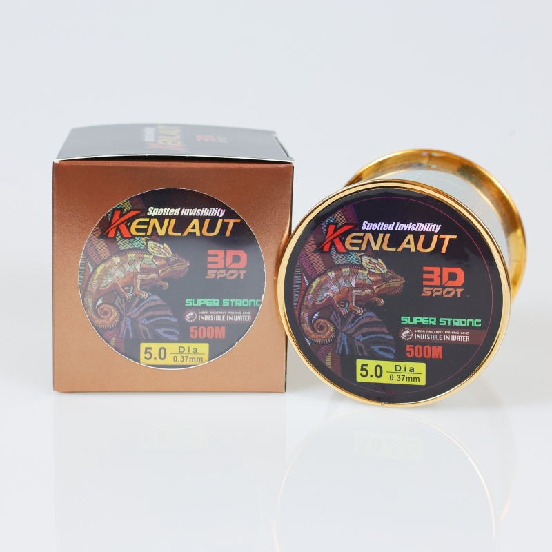 Fishing Line 500m 100m Senar Pancing Super Nylon Speckle Titik Tak Terlihat Garis