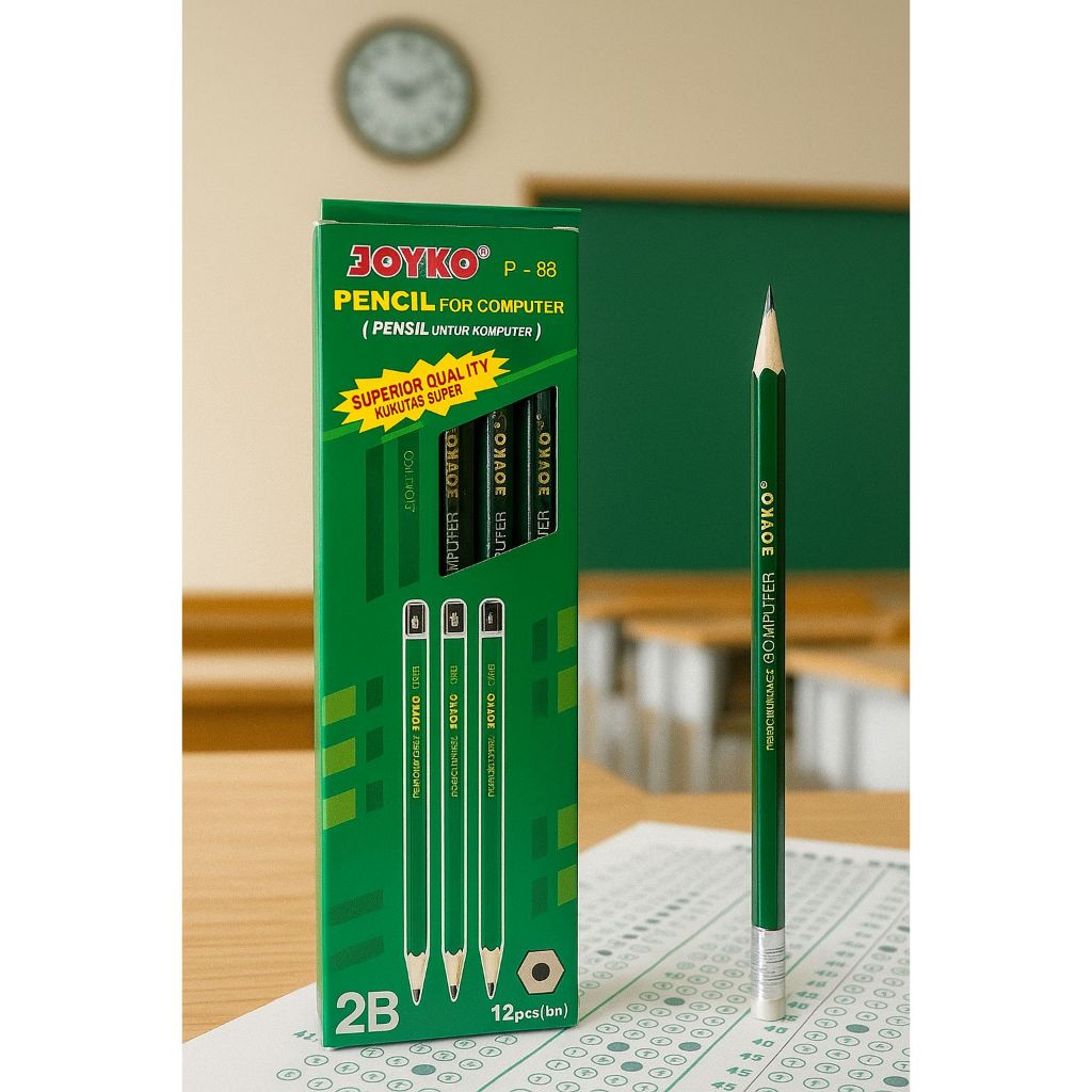 

Pensil 2B Joyko / Pensil untuk komputer