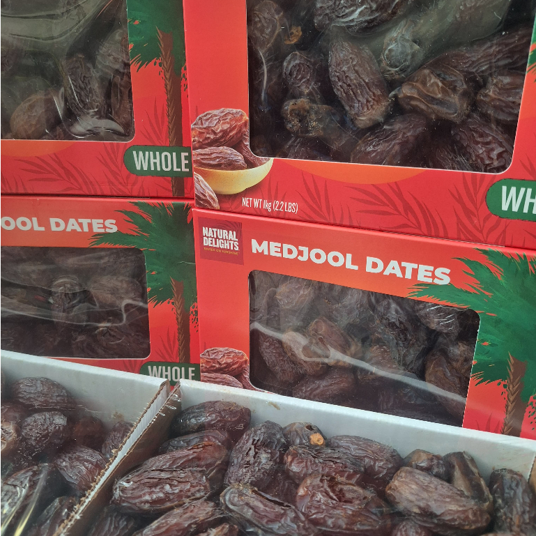 

KURMA MEDJOOL JUMBO PREMIUM PALESTINE DATE MEDJOOL 1KG KING DATES