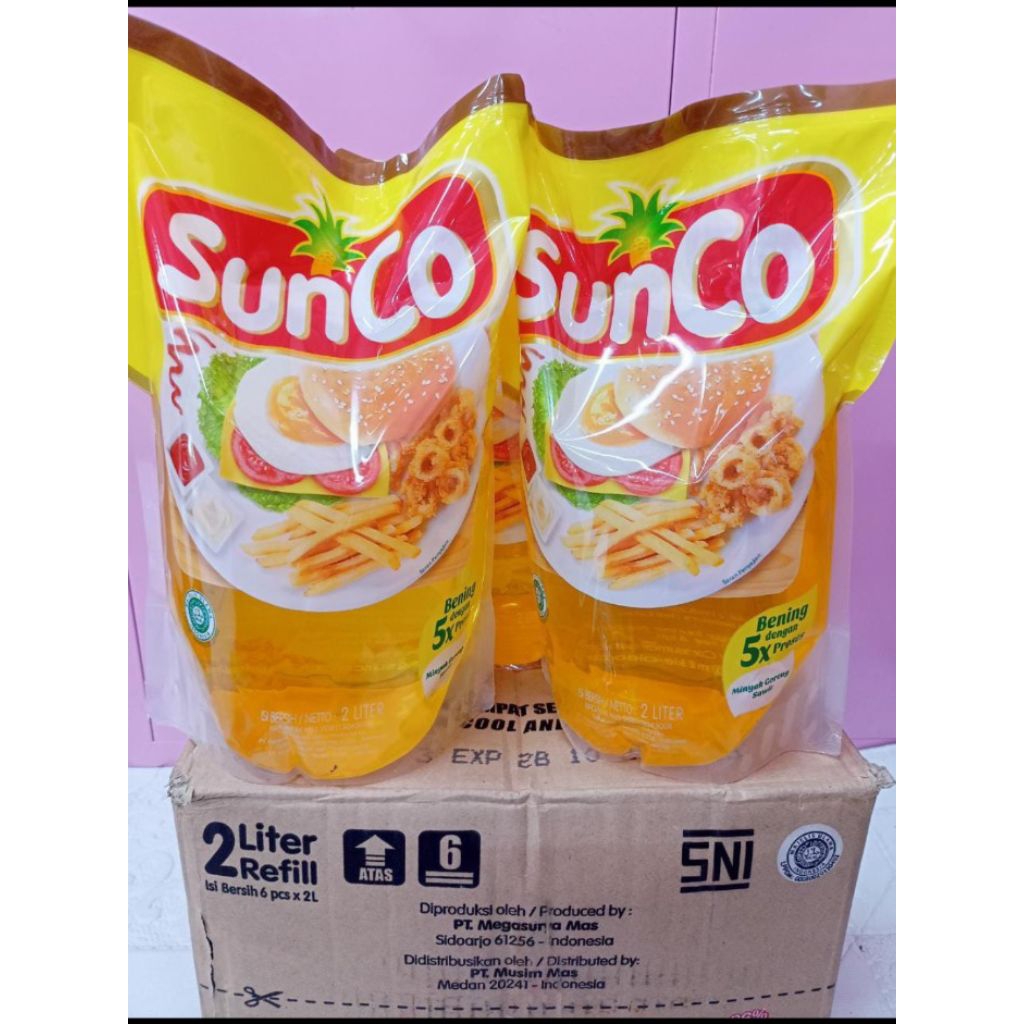 

MANISVCR Minyak goreng sunco 2 l Ready