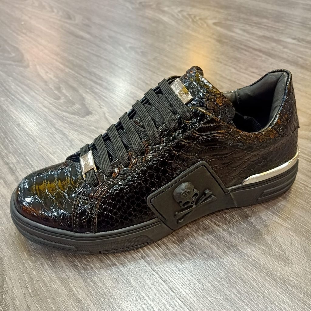 Sepatu Sneakers pria Philipp plein sepatu sneaker pria