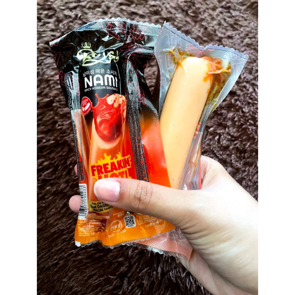 

Sosis Belfoods siap makan Single (55gr/pcs) Varian Cheezy rich & Freakin Hot k-sausage