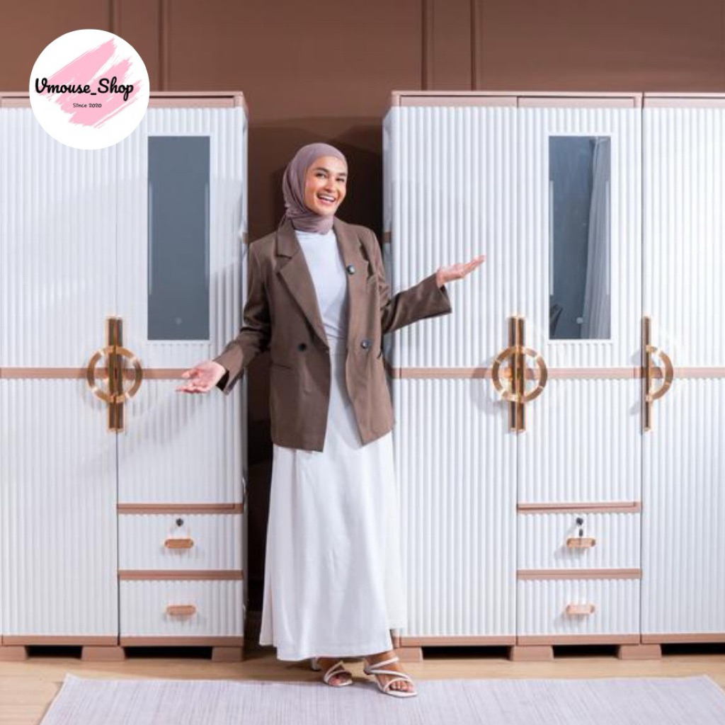 LEMARI PAKAIAN OLYMPLAST LUXURY OTC 2P OTC 3P OTC 4P - LEMARI BAJU MODERN - OLYMPLAST LEMARI PAKAIAN