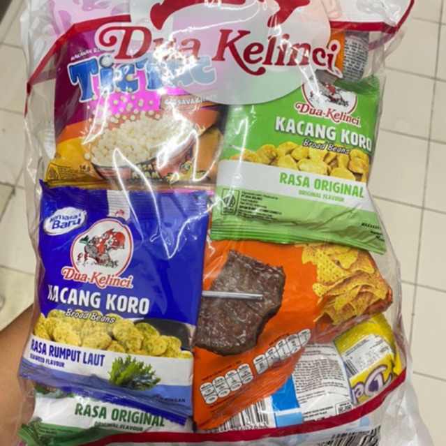 

paket dua kelinci isi 12pcs ya MIX