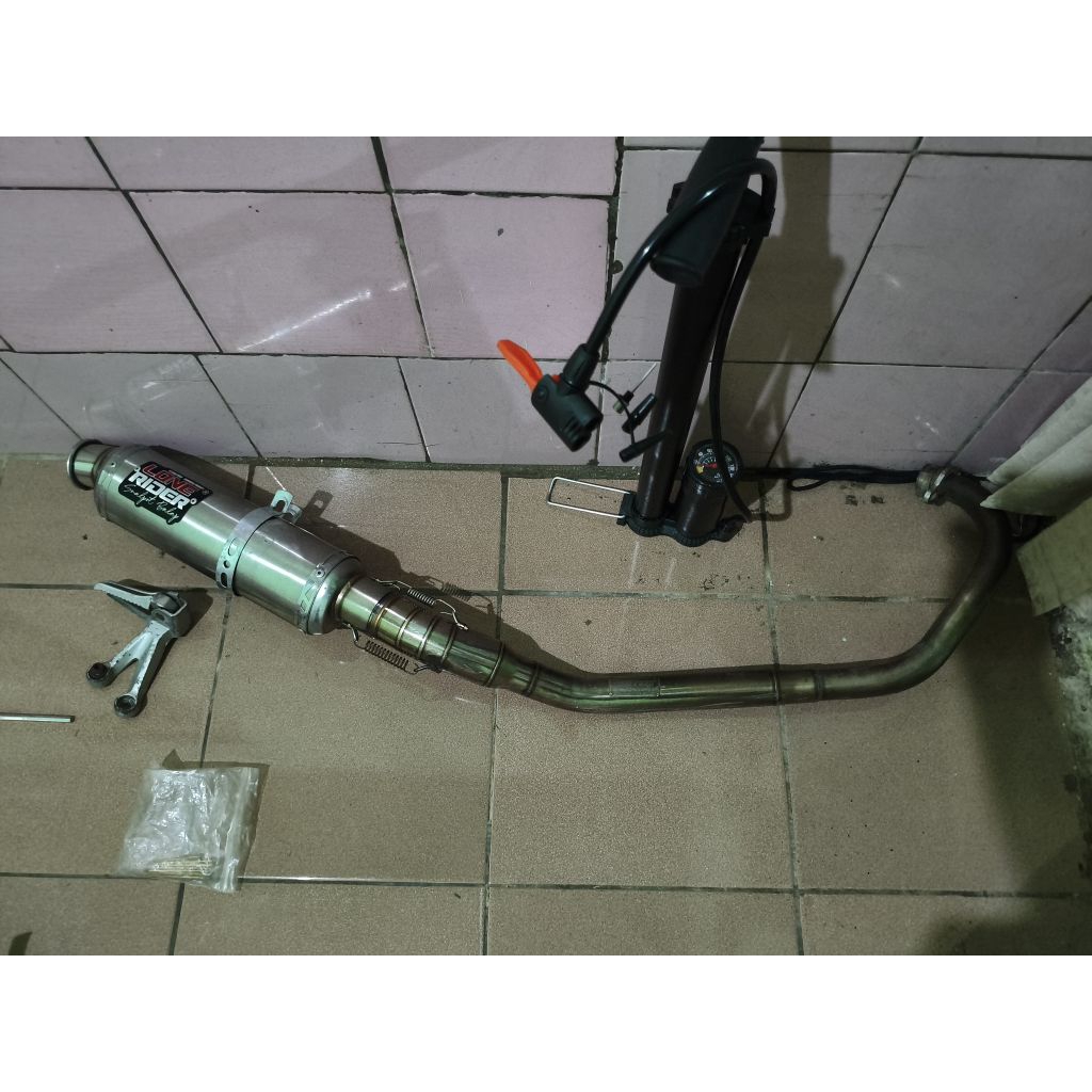 knalpot Lone Rider Satria fu Karbu