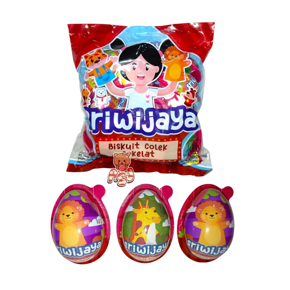 

SRIWIJAYA BISKUIT COLEK COKLAT TELOR POUCH ISI 20