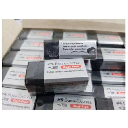 

TBMO FABER-CASTELL SMALL BLACK Penghapus / Eraser Ukuran kecil DUST FREE 187299