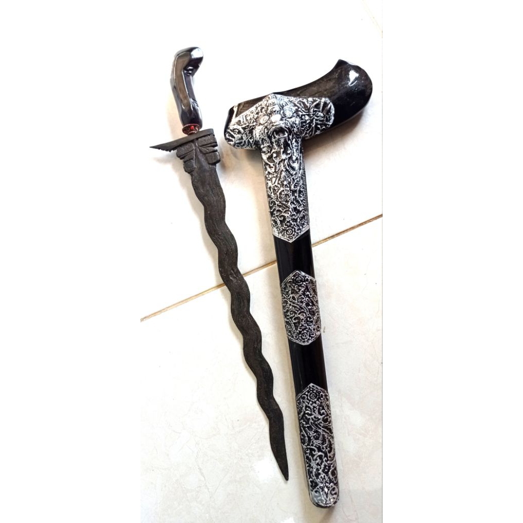 keris Putut pamor kulit semangka