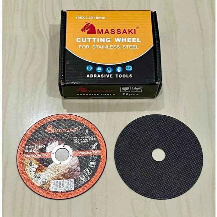 Batu gerinda cut potong 4 x 1 tipis mata gerinda massaki Batu 4x1