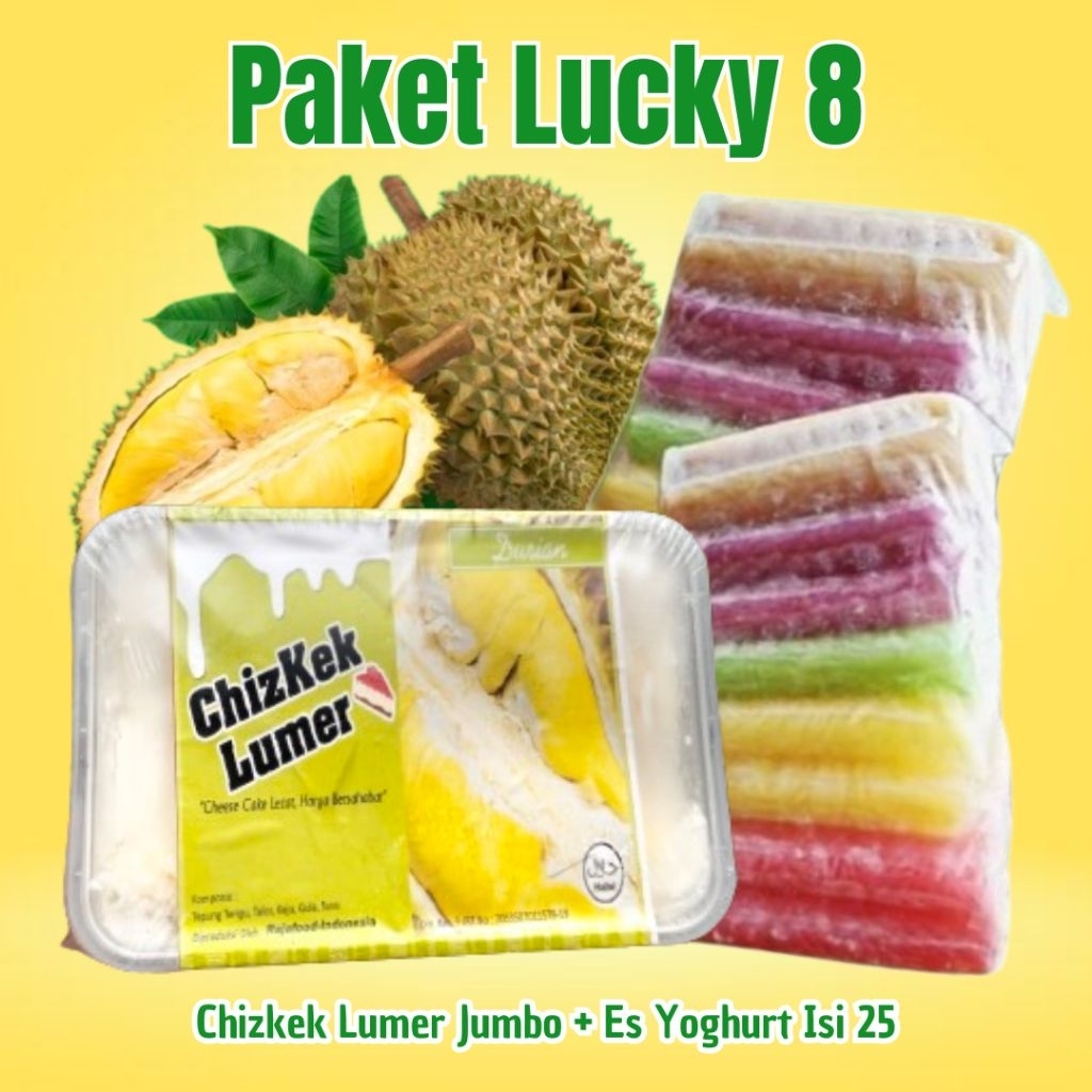 PROMO PAKET LUCKY 8 (durian)