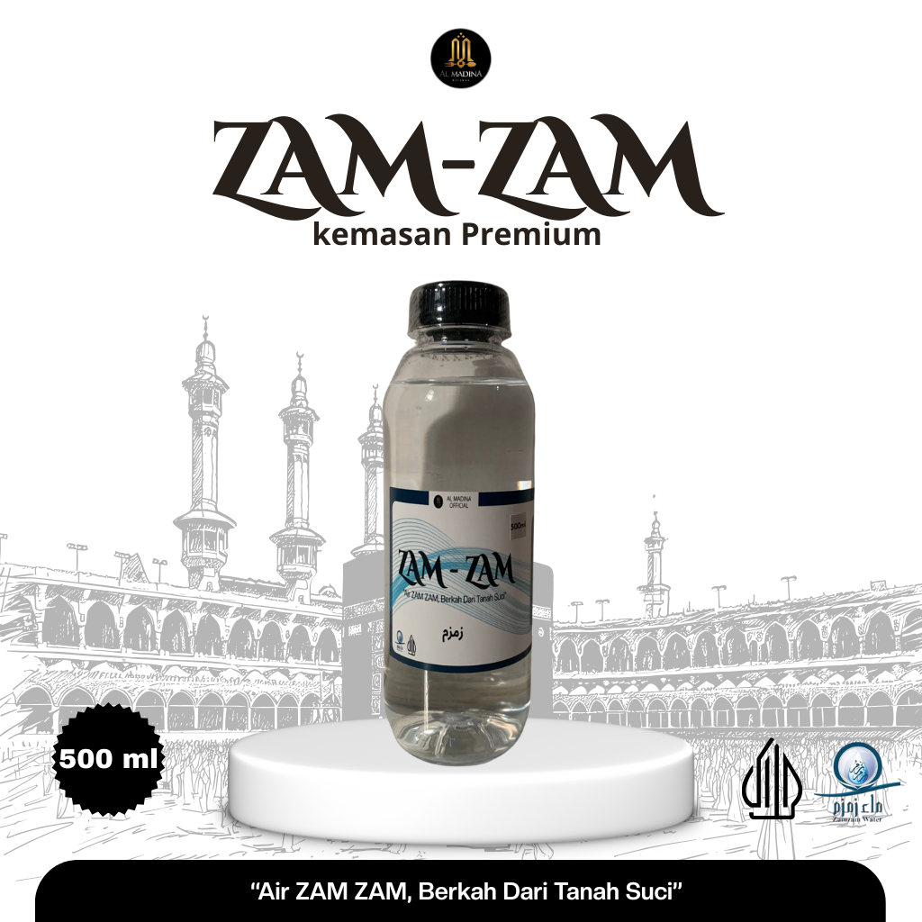 

air zam zam kemasan premium 500ml