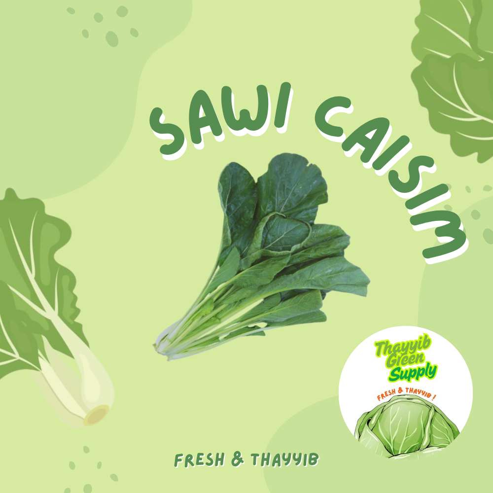 

SAWI HIJAU CAISIM 1 IKAT / SAWI IJO FRESH - THAYYIB GREEN