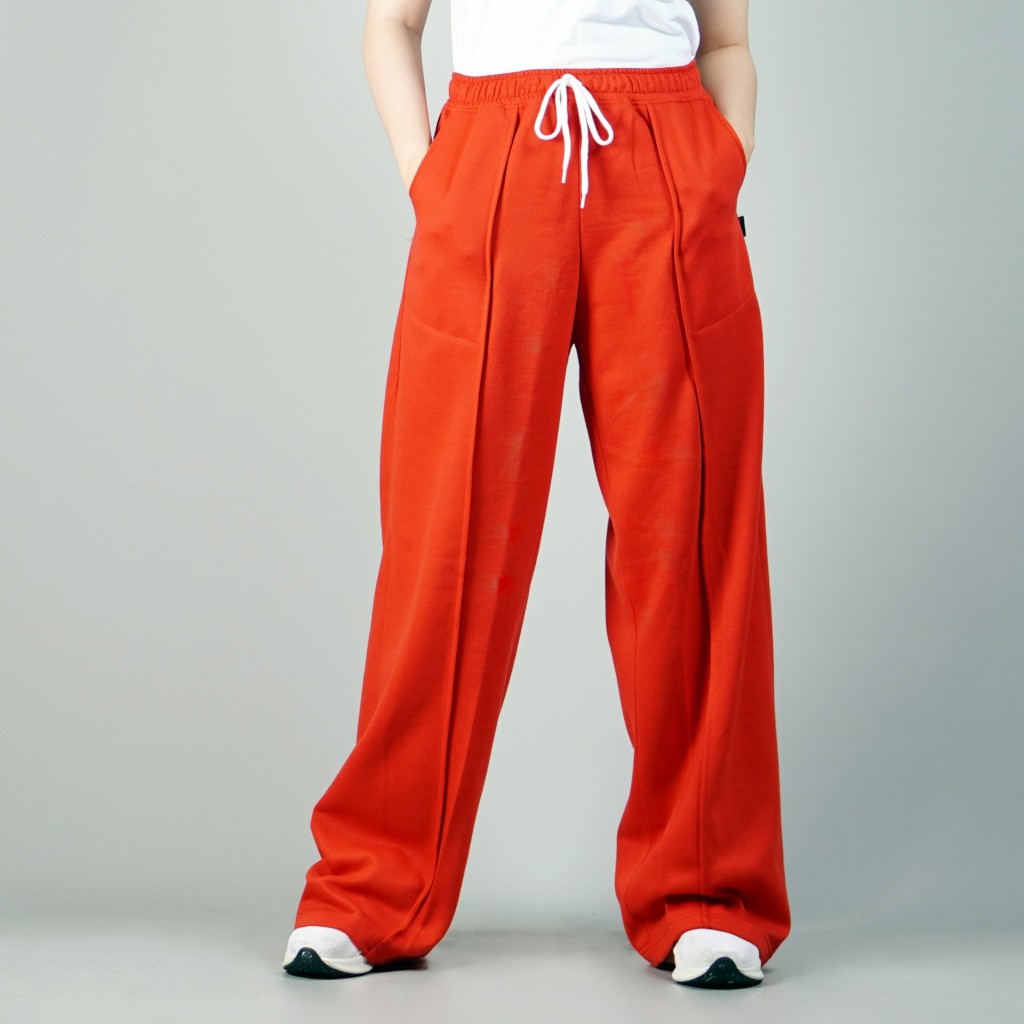 Okechuku JENNIE Baggy Pants Wanita Baggy Loose Pants Celana Baggy Wanita Celana Panjang Baggy Wanita