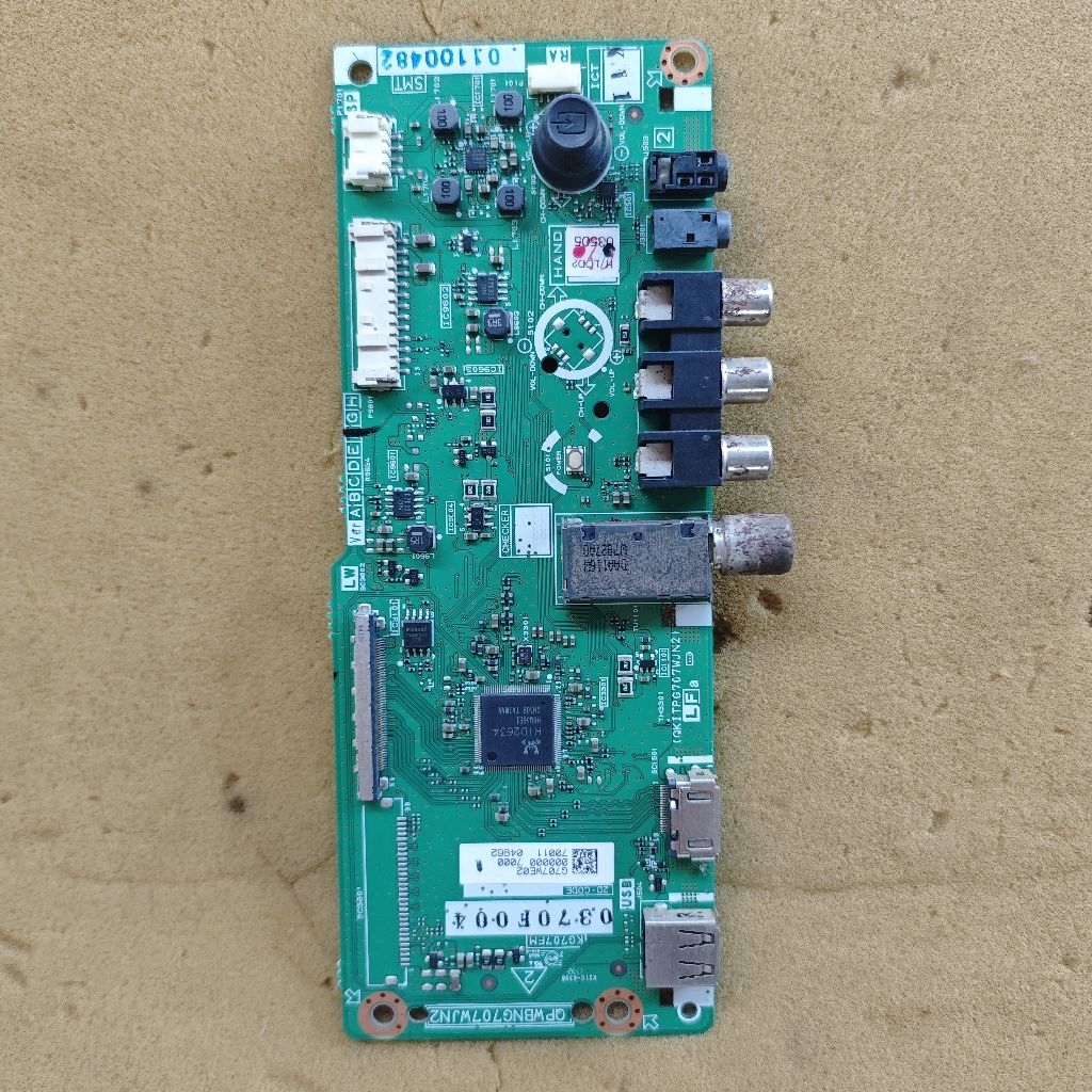 MB MOTHERBOARD MOBO MESIN SHARP 40LE185I 40LE185