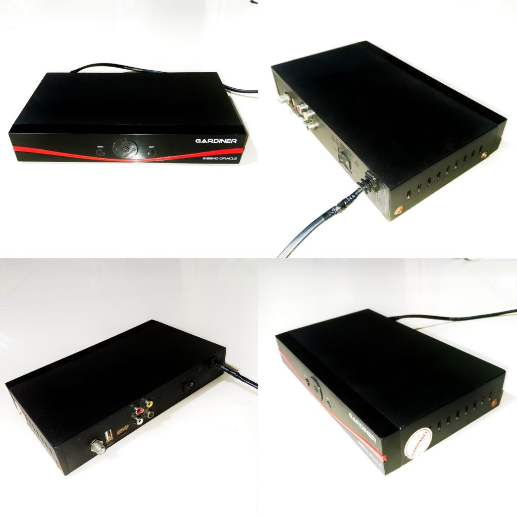 Receiver bekas pakai parabola RX Gardiner Oracle ori bisa Trans vision MNC group dan TV Dakwah Sunna