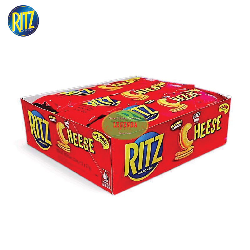 

GROSIR Biskuit Sandwich RITZ Box 2000 isi 12 Pcs x 27 Gr Gram Crackers Rasa Keju Cheese / Cokelat Chocolate Coklat Makanan Ringan Snack Oleh Oleh Khas Pekalongan Murah Berkualitas Premium