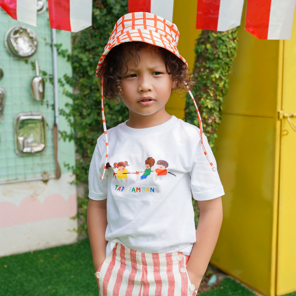 kaos anak RURA - tarik tambang