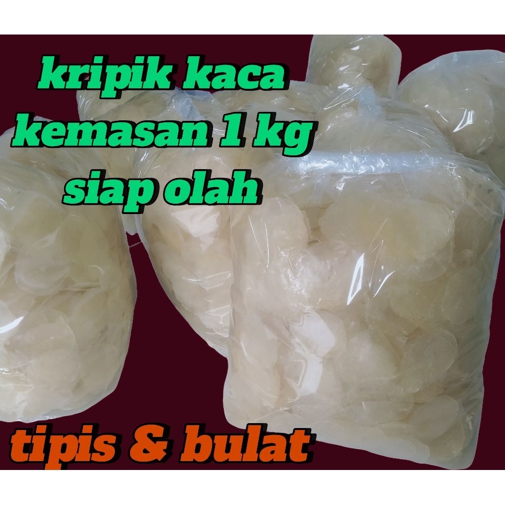 

KERIPIK KACA MENTAH KEMASAN 1KG