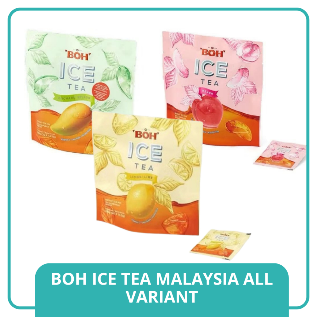 

Boh Ice Tea Series 20s (Peach, Orchand Splash, Lemon Lime)
