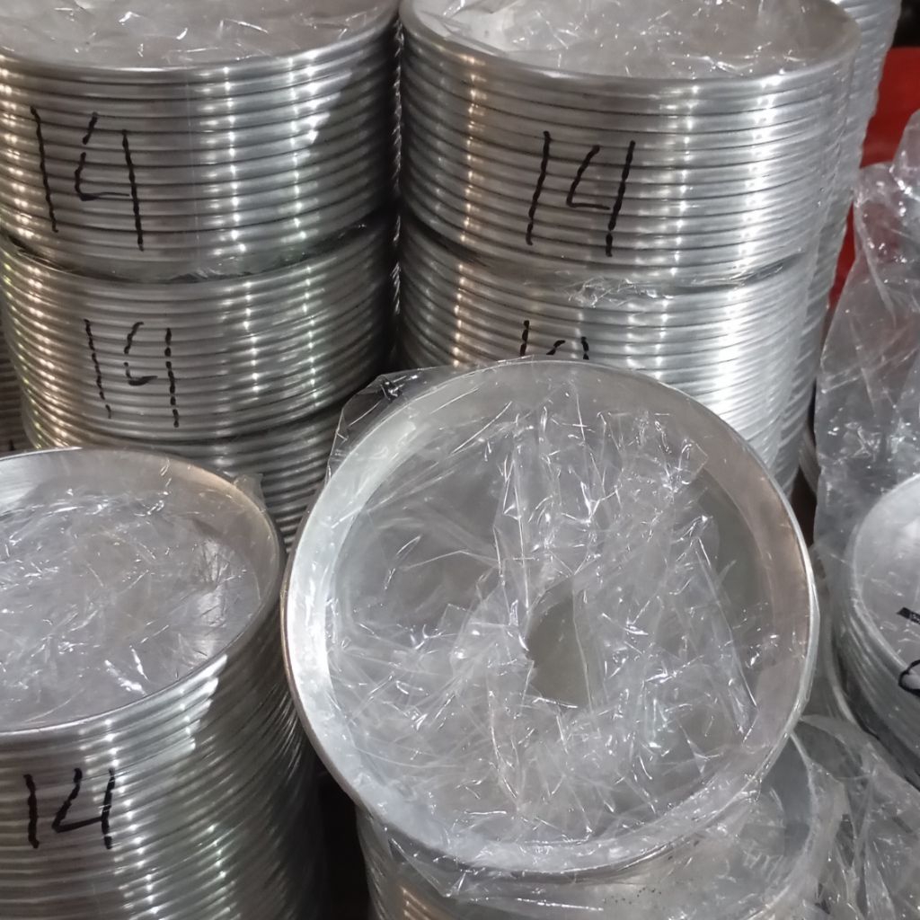 12 Pcs Loyang Pizza 14cm dan 16cm Press