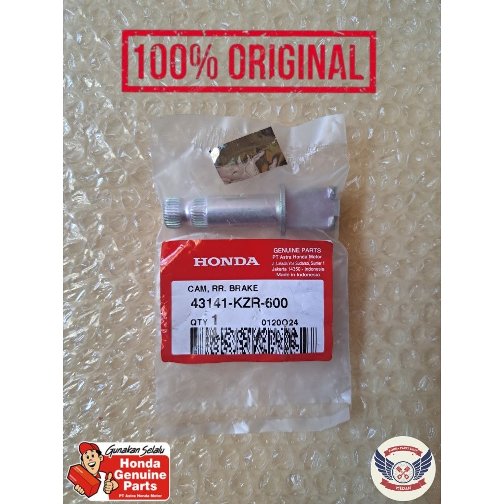 43141KZR600 As Paha Rem Belakang - Vario 125 150 160 , Stylo 160 Cam RR Brake