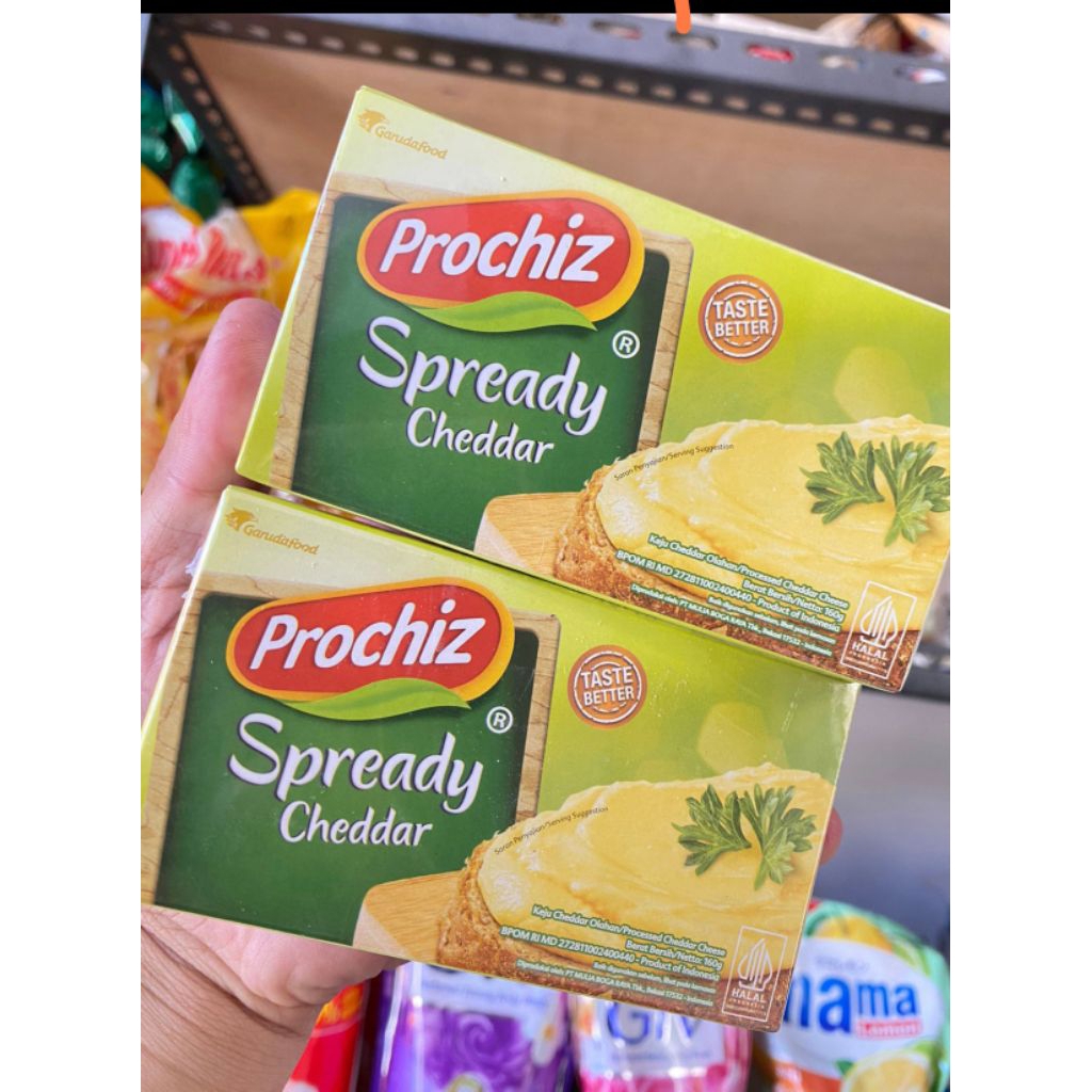 

Prochiz Spready Cheddar Keju Oles Keju Krim Creme