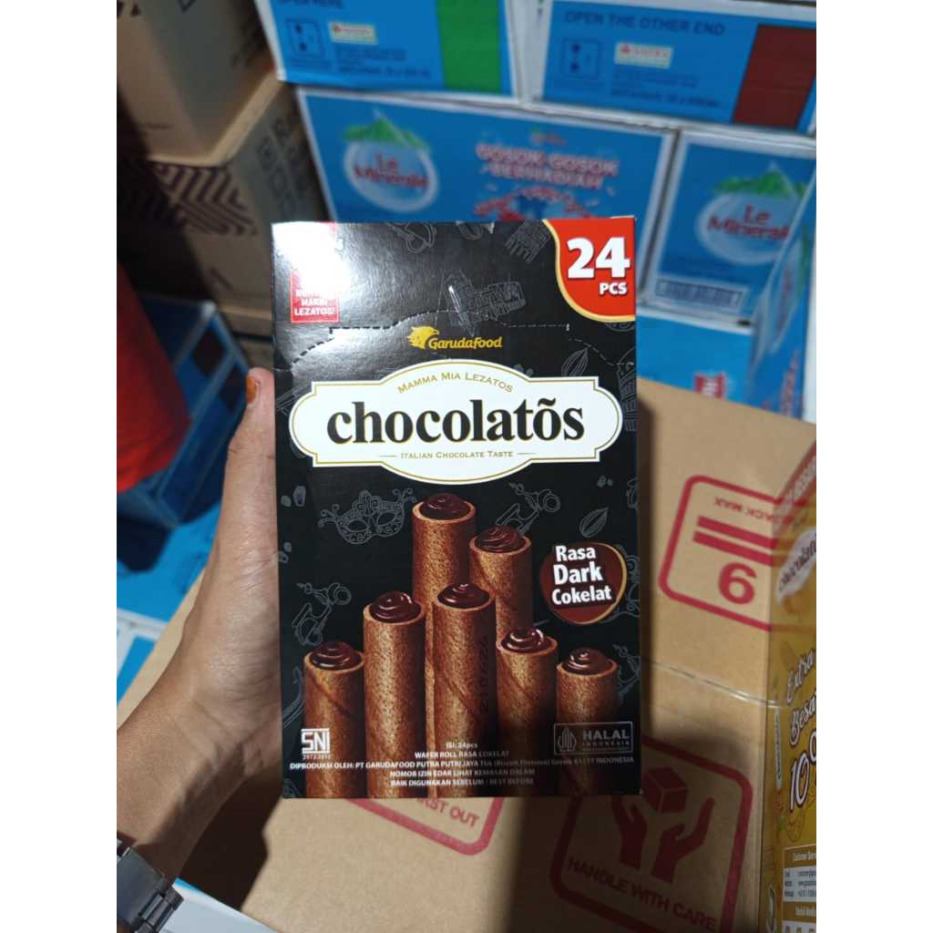 

Chocolatos Wafer Roll Dus (8x24)