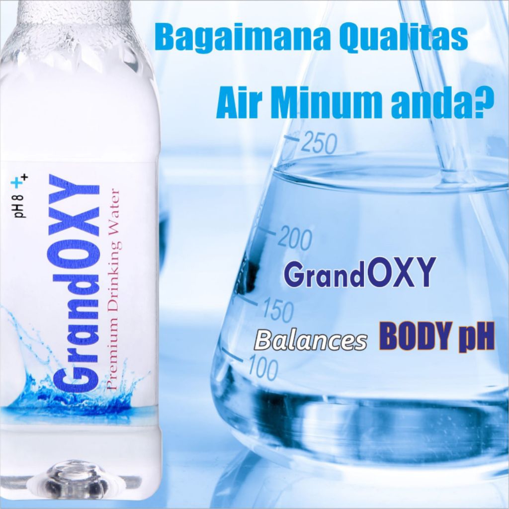 

Grand Oxy water drink / minuman air oksigen