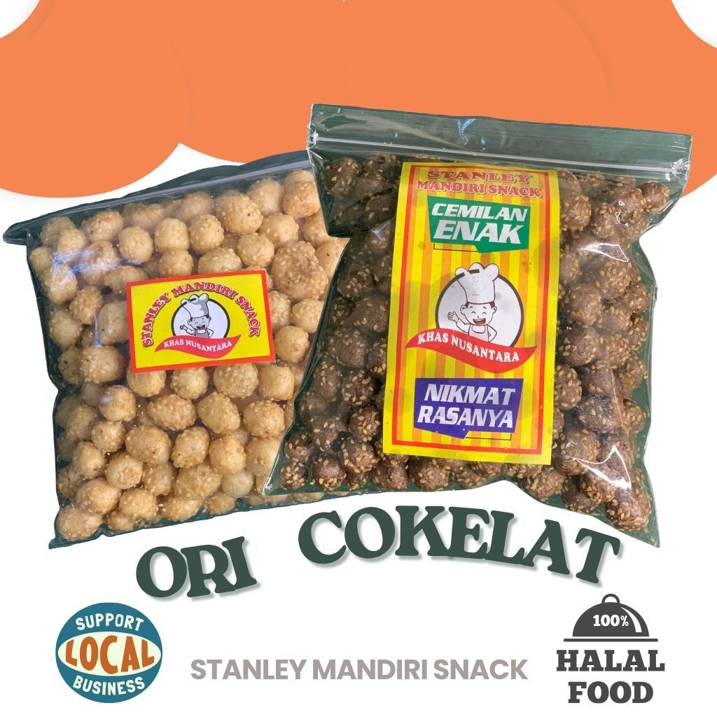 

Ciput Manis Original & Cokelat 500gr / 1Kg - Snack Kiloan Renyah dan Enak