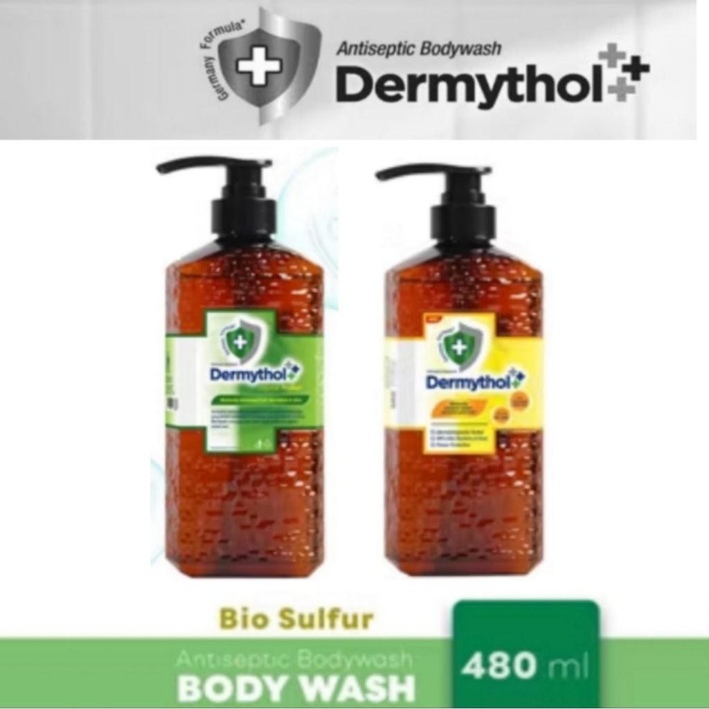 Dermythol sabun cair  sulfur antiseptic 480ml