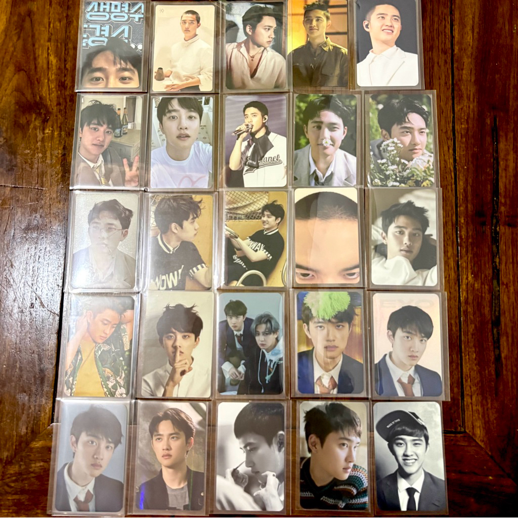 Photocard Pc Poca Doh Kyungsoo Rare HD Official