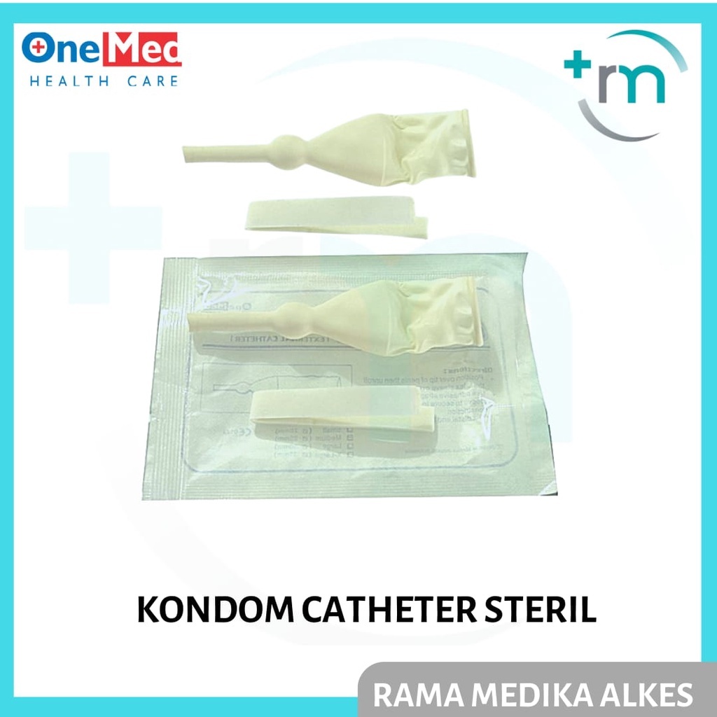 Kondom Kateter Onemed ukuran S, M, dan L