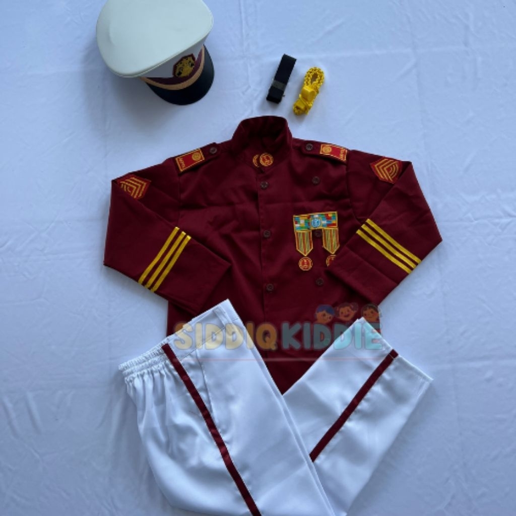 Baju Taruna Akpol Anak / Kostum Taruna Akpol Anak / Seragam Profesi Anak TK, PAUD / Kostum Akpol