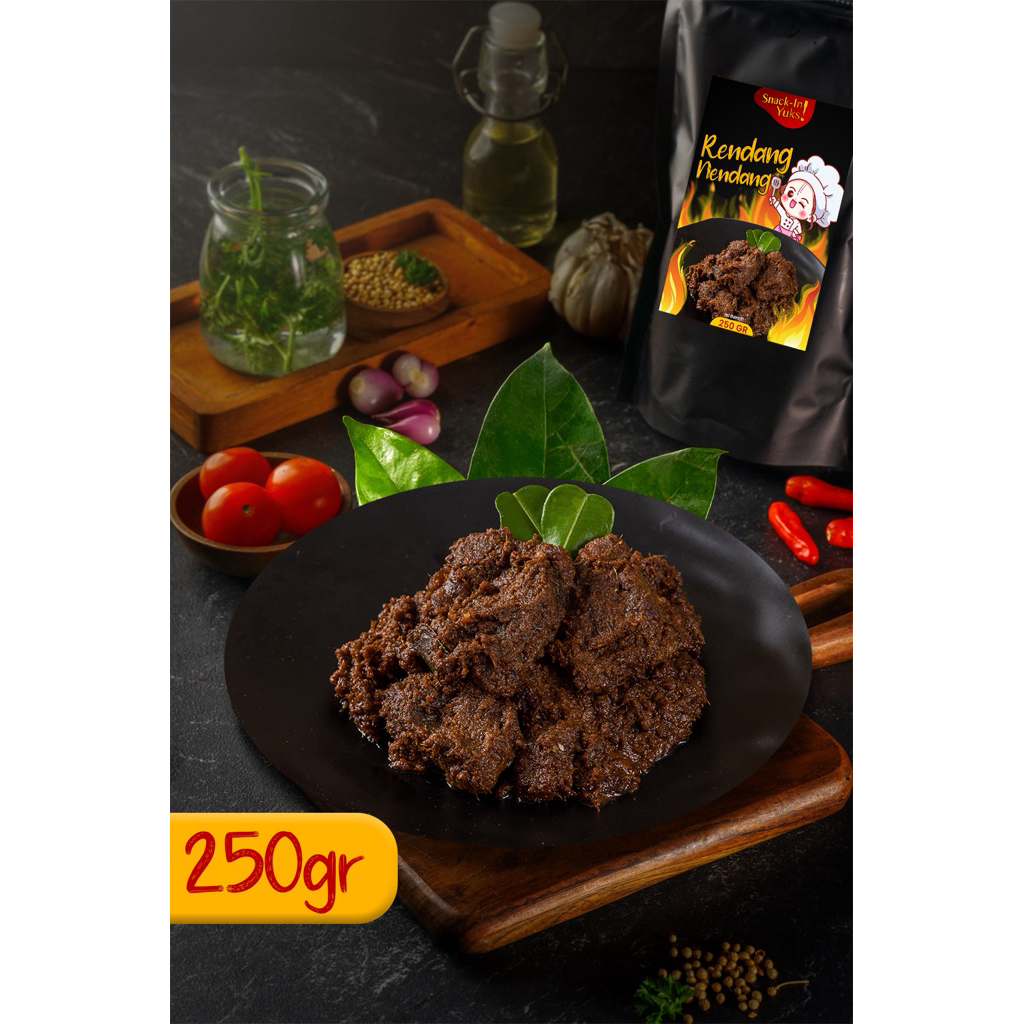 

Rendang Nendang 250gr SnackIn-Yuks!