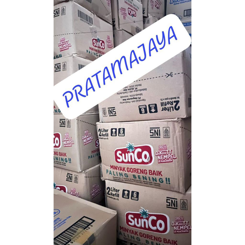 

MINYAK SUNCO 2LITER 1 KARTON (ISI 6)