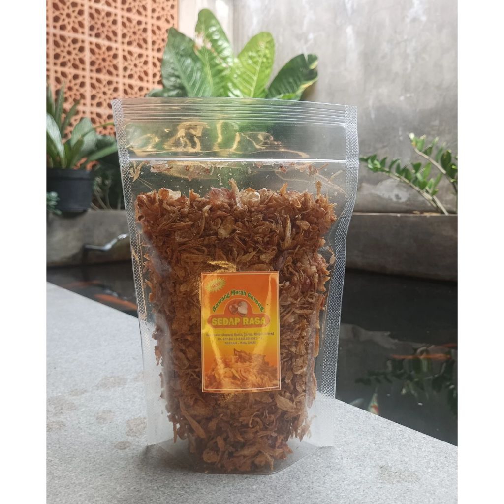 

Bawang Goreng Sedap Rasa Asli Nganjuk Kemasan 200 gram