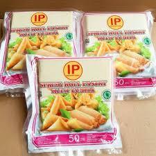 

IP Spring Roll Pastry KECIL ( Kulit Lumpia ) 50pcs 12,7cmX12,7cm, 250gram
