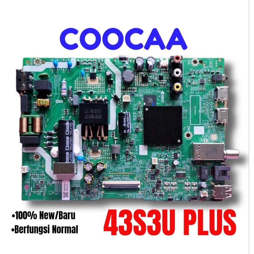 MB / Mobo / Mainboard Android Tv Coocaa 43S3U plus 43S3U+