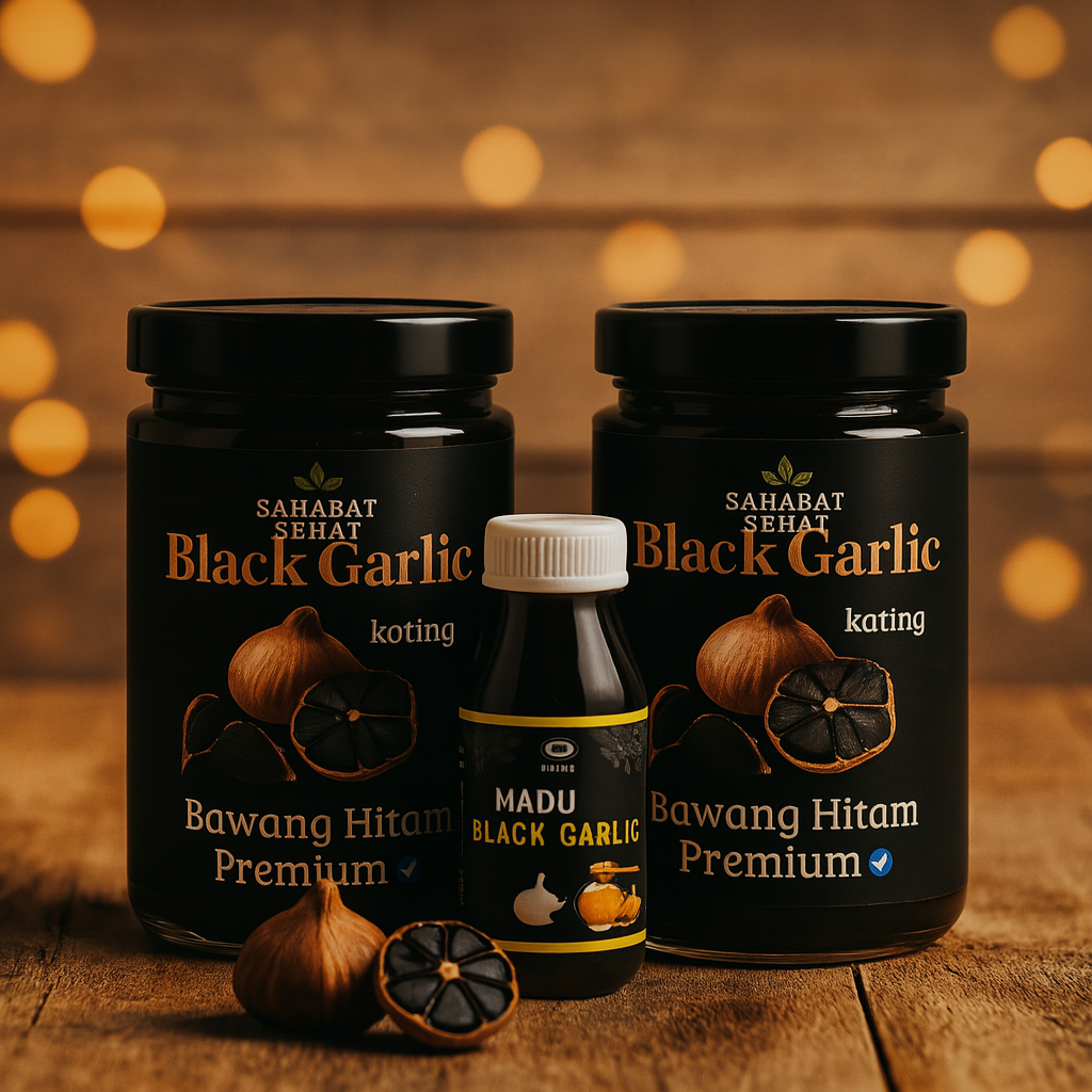 

Black Garlic Free Madu Bawang Hitam Kating Premium Original Produk Infused Honey
