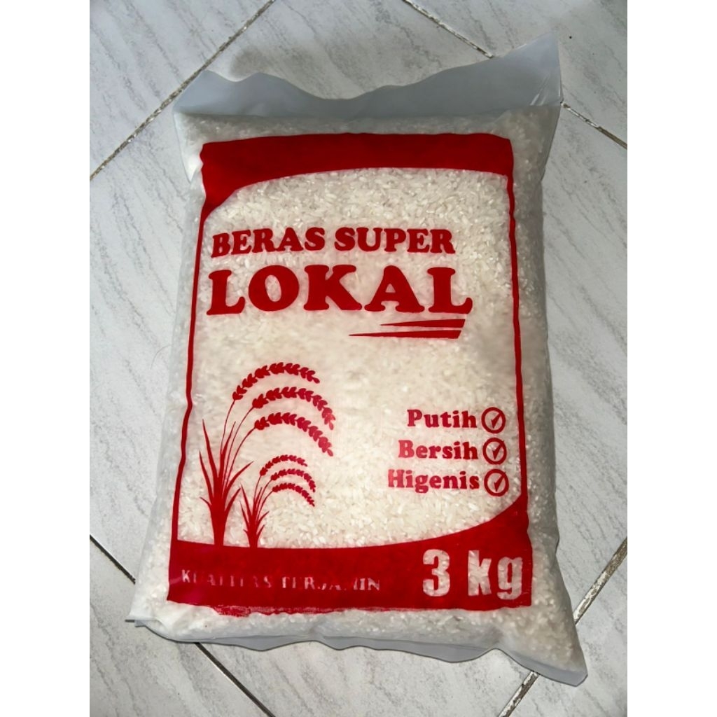 

BERAS KEMASAN 3 KG