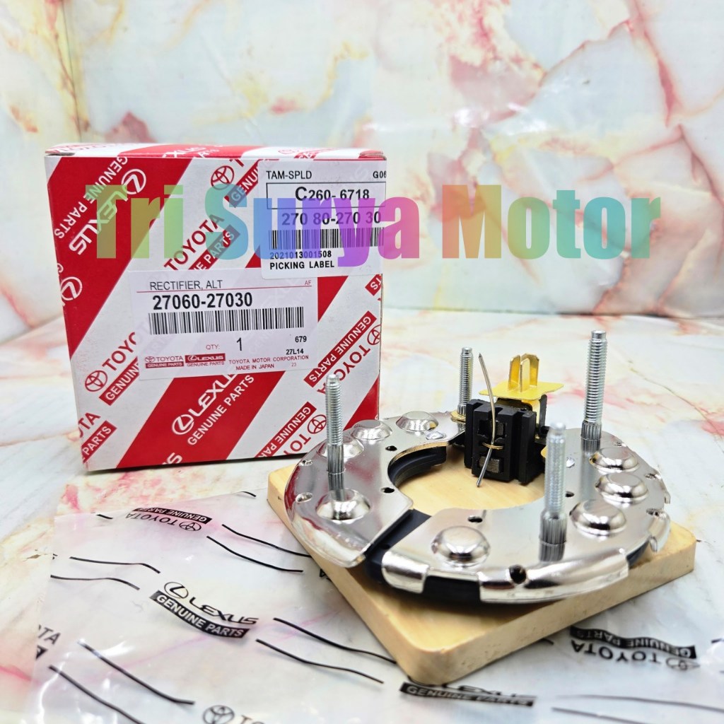 Rectifier Alternator Silicon Dioda Rectifer Dinamo Cas Amper Toyota Kijang KF40 5k Super