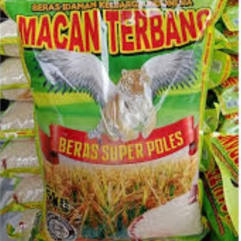 

Beras MACAN TERBANG pack 5 kg