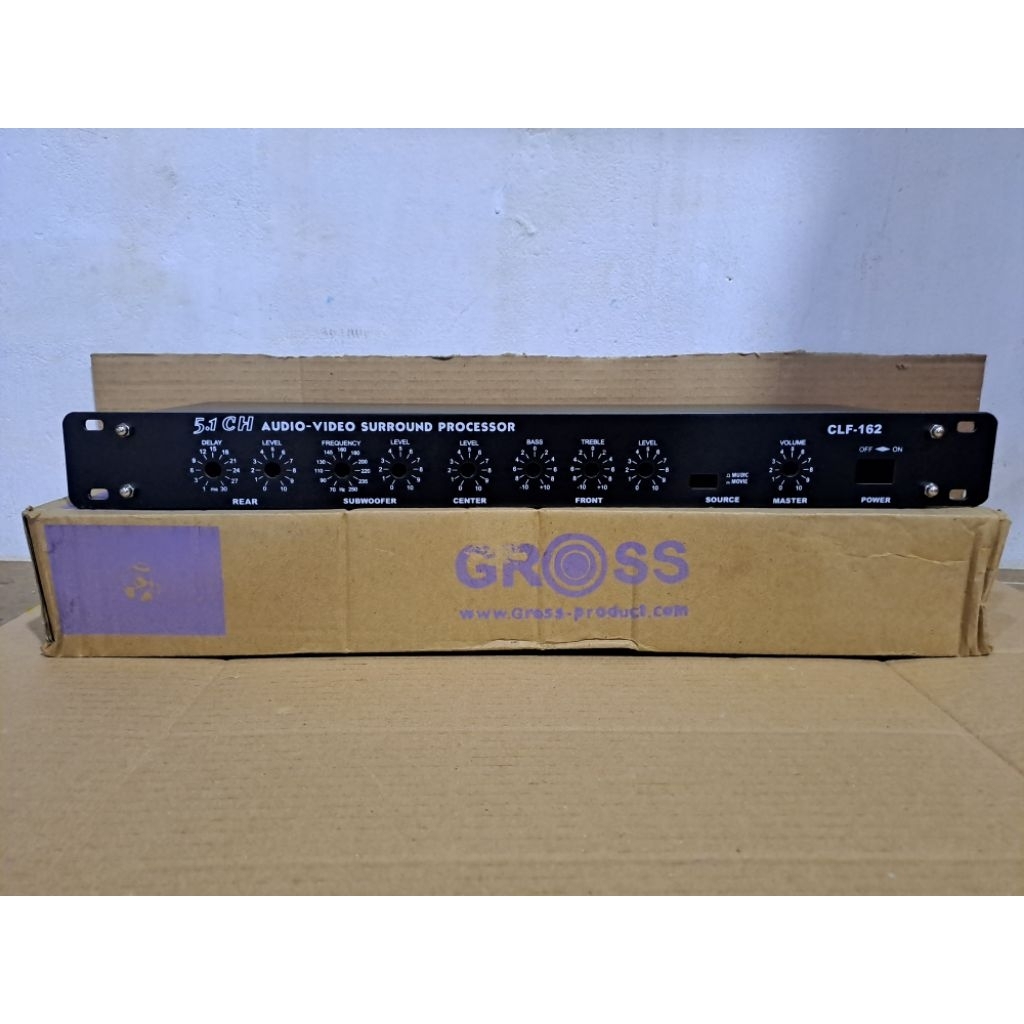 Box Tone 5.1 CH Audio - Video Surround Processor By Gross CLF - 162 Promo