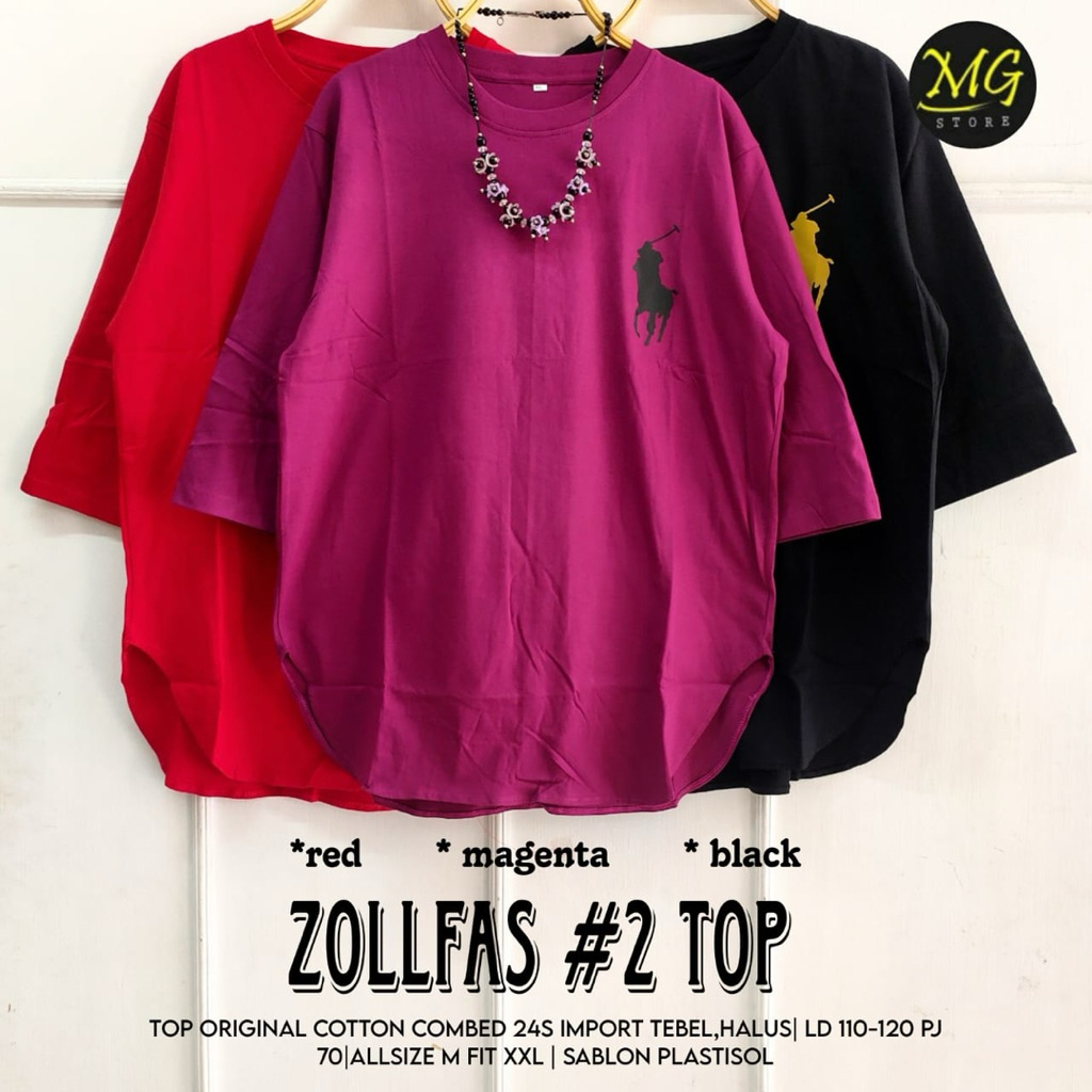 ZS ATASAN WANITA / BLOUSE JUMBO / KAOS SABLON JUMBO WANITA / WATERGUN VESPA DELY MOSI