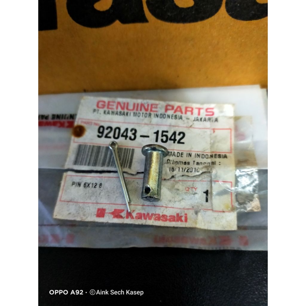 pin pedal rem blitz r Zone 92043-1542